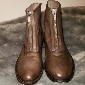 Gray Frye booties w/o box